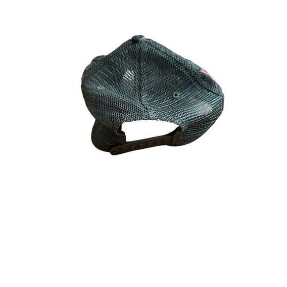 Jaded by Knight Vintage Y2K Camo Dead Bi-Nits Mesh Unisex Cross Trucker Hat RARE main image 4